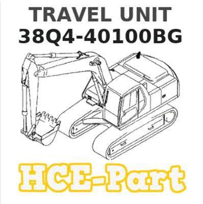 38Q4-40100 38Q4-40100BG وحدة سفر لـ R140LC-9